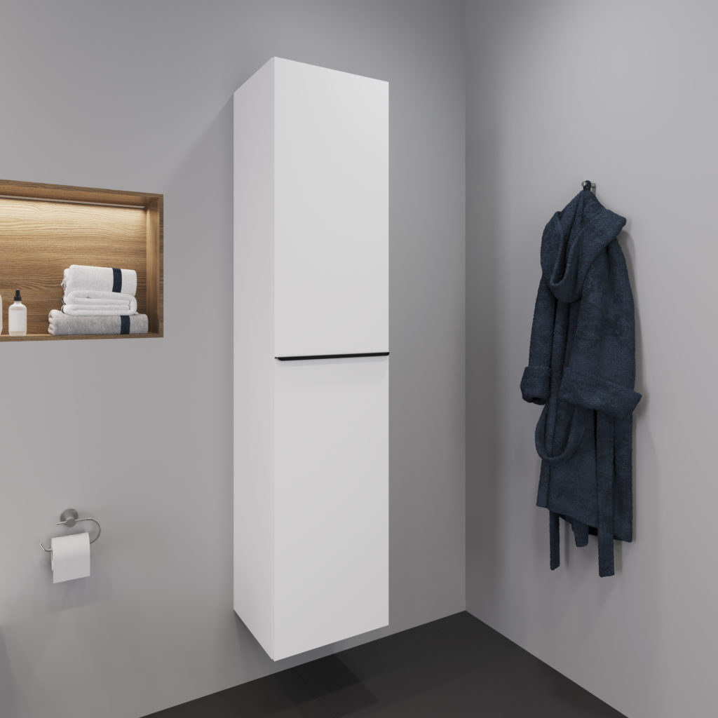 DURAVIT D-Neo vysoká skrinka do kúpeľne biela