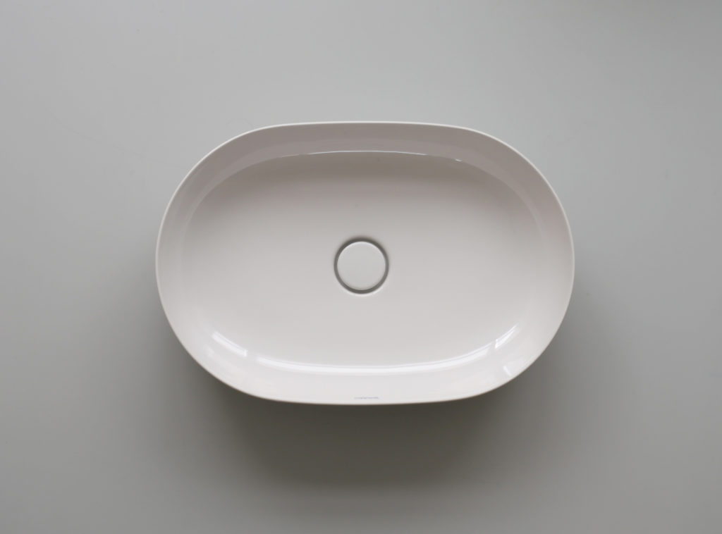 Duravit LUV umývadlová miska na dosku pohľad zhora