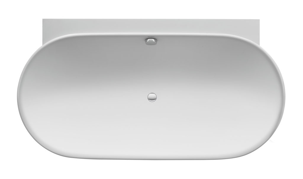 Duravit Luv vľne stojava vaňa - pohľad zvrchu