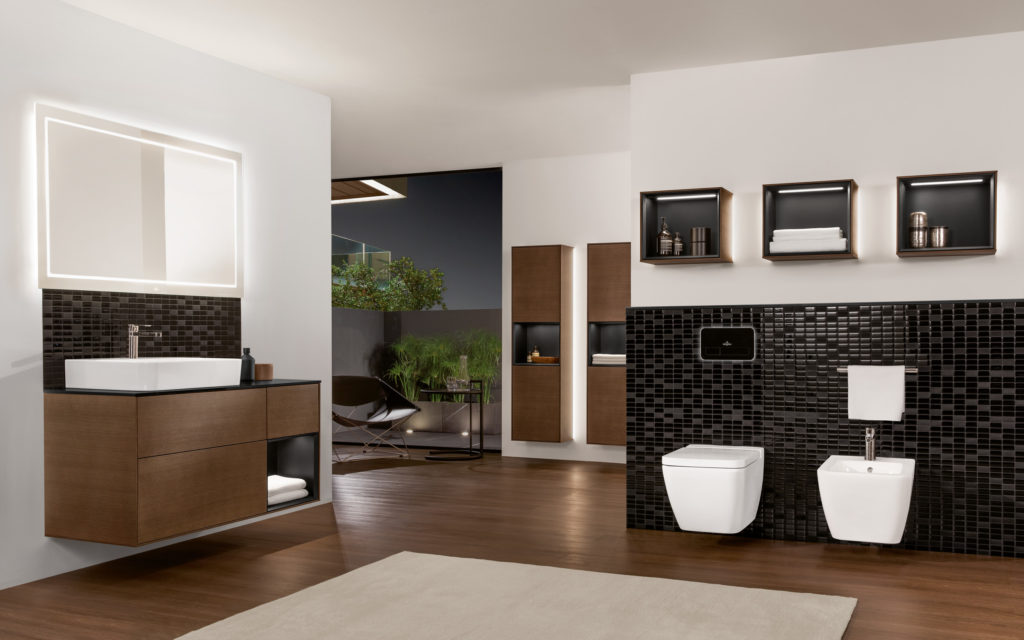 Villeroy & Boch Finion kúpeľňa hnedá