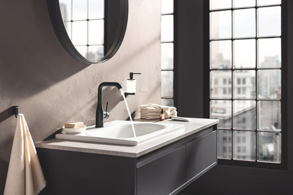 GROHE Phantom Black čierna umývadlová batéria