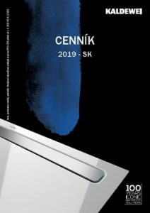 KALDEWEI kmpletný cenník 2019 v ponuke MyBath