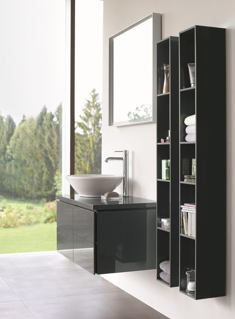 DURAVIT L-Cube - skirňka čierna
