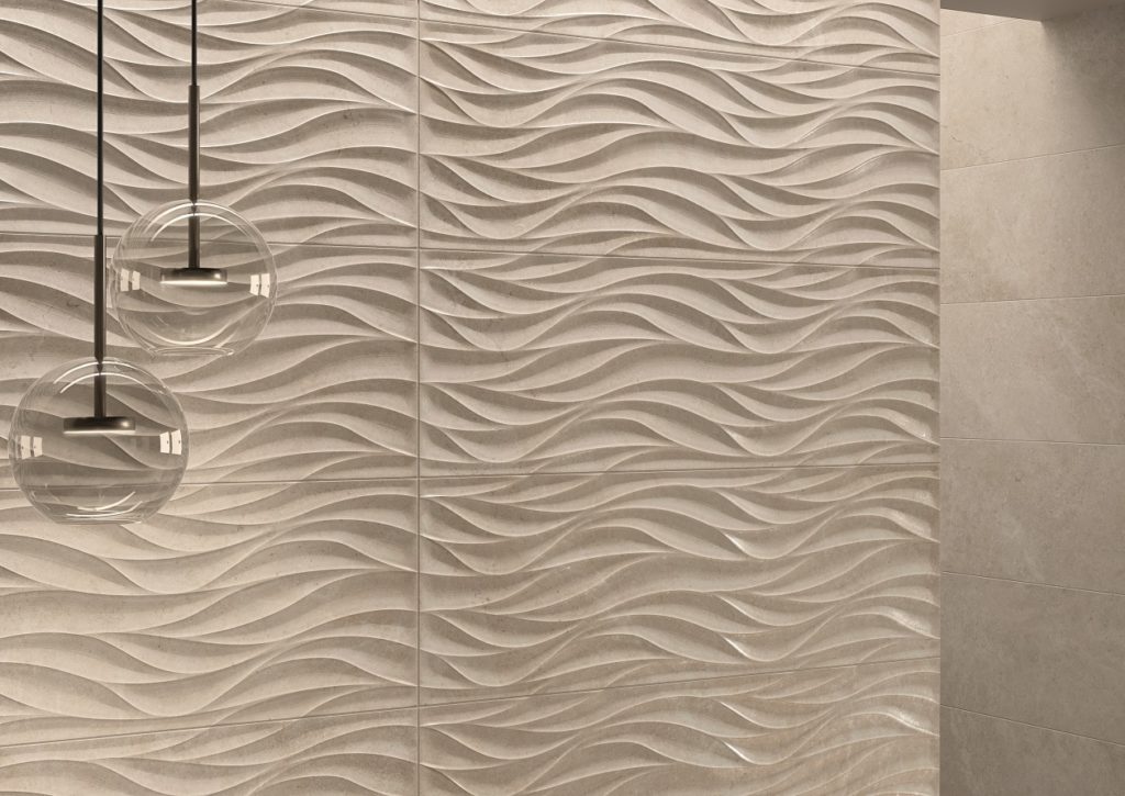 Villeroy & Boch Merida obklad dekor 1550AJ10 cream detail