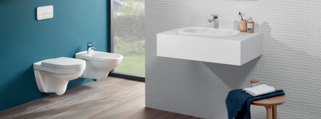 Villeroy & Boch sanitárna keramika O.novo , Viconnect tlačítko biele