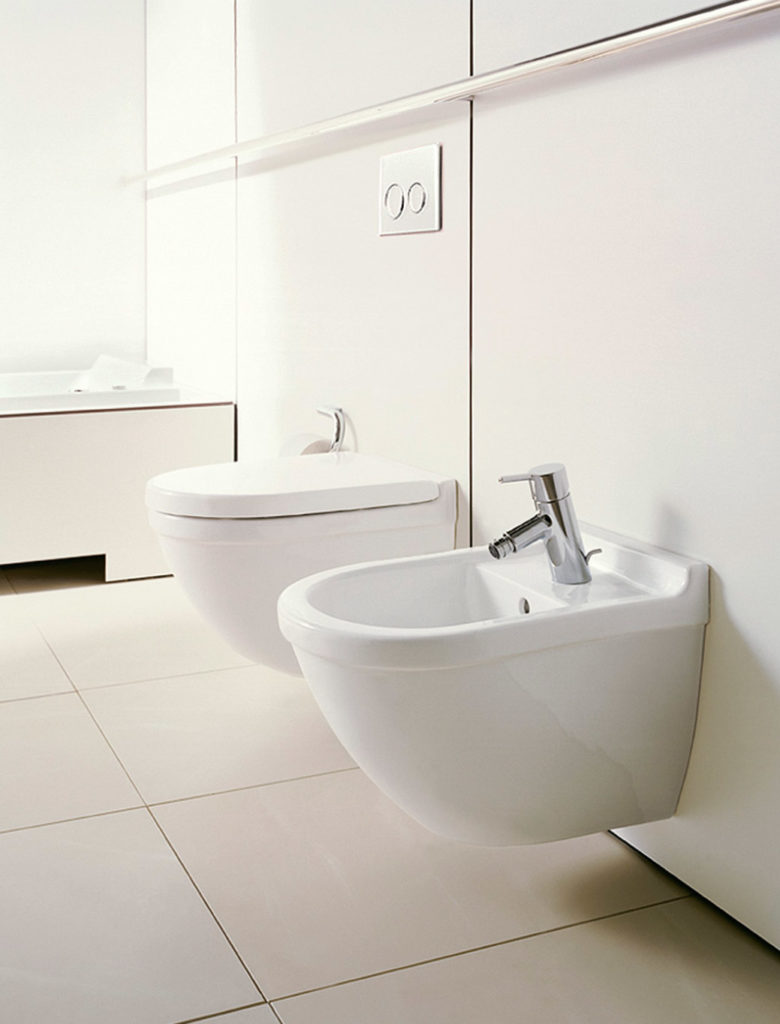 DURAVIT Starck 3 bidet a WC misa závesná