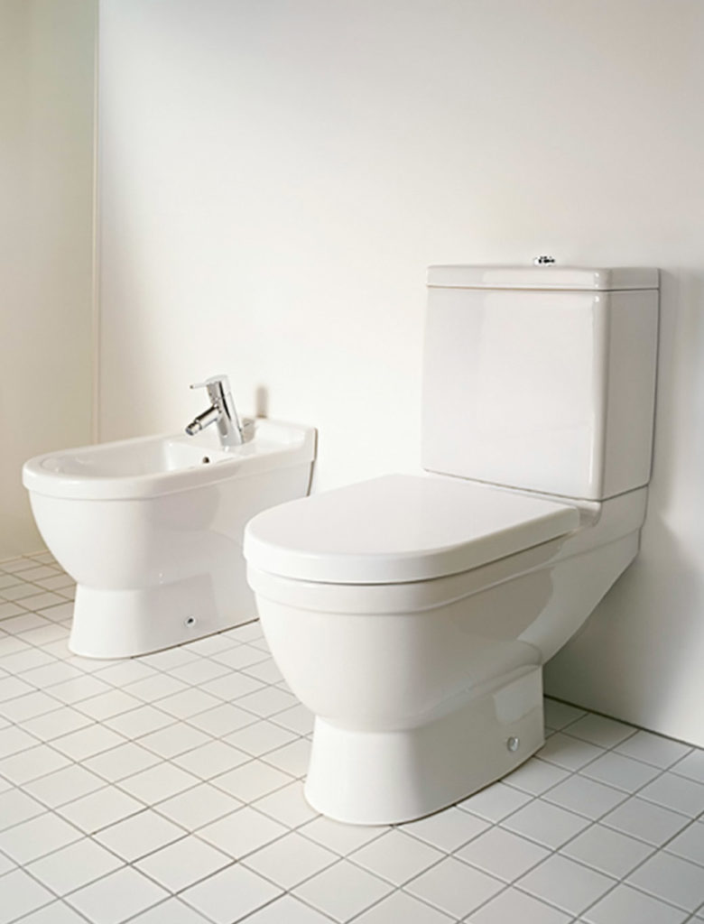 DURAVIT Starck 3 bidet a WC misa stojaca