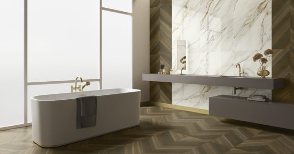 Villeroy & Boch Marble Arch matná dlažba a lesklý obklad