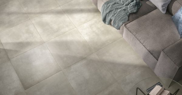 Villeroy & Boch Section dlažba odtieň sivý 60 obývacia izba