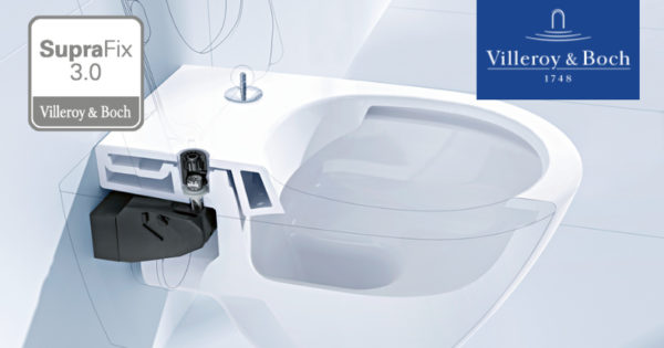 Villeroy & Boch Suprafix 3.0 inovatívne uchytenie WC misy