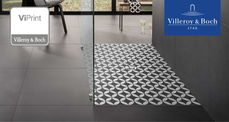 Villeroy & Boch - ViPrint sprchové vaničky s potlačou