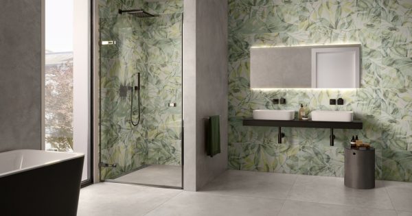 Villeroy&Boch Urban Jungle obklad vzhľad list 1440TC05, dlažba matná šedá 2961TC60