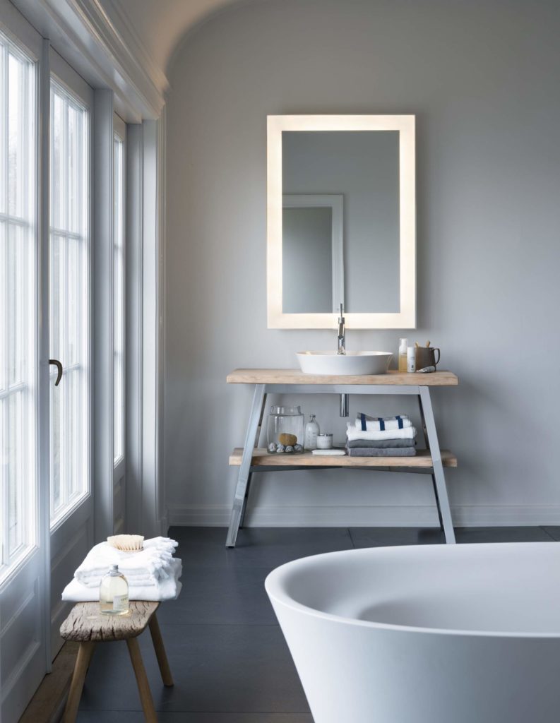 DURAVIT Cape Cod kúpeľňa - umývadlová skrinka s umývadlom, vaňa