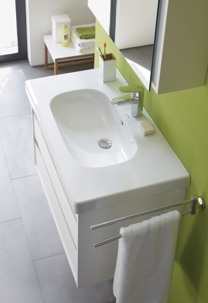 DURAVIT D-Code Kúpeľňová skrinka KETHO s umývadlom