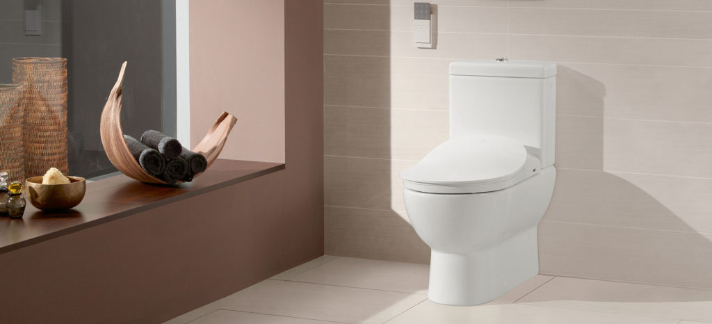 Villeroy & Boch bidetové sedátko Viclean L, voľne stojaca WC misa